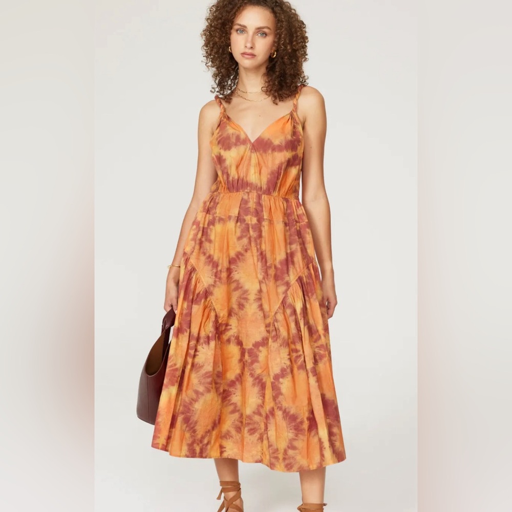 Ulla johnson Valentina tie dye dress. Size 6